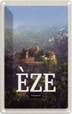 Blechschild 18x12 cm Eze France schönste Panorama Bildmotiv Reisemotiv Abenteuer Reisen Urlaub
