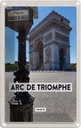 Blechschild 18x12 cm Arc de Triomphe Paris Reiseziel Bildmotiv Reisemotiv Abenteuer Reisen Urlaub