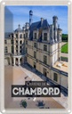 Blechschild 18x12 cm Château de Chambord Schloss Geschenk Bildmotiv Reisemotiv Abenteuer Reisen Urlaub