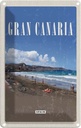 Blechschild 18x12 cm Gran Canaria Urlaub Spain Meer Strand Retro Bildmotiv Reisemotiv Abenteuer Reisen