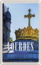 Blechschild 18x12 cm Lourdes Sanctuary Urlaub of our lady Geschenk Bildmotiv Reisemotiv Abenteuer Reisen