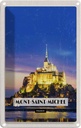 Blechschild 18x12 cm Moint-Saint-Michel France Reiseziel Bildmotiv Reisemotiv Abenteuer Reisen Urlaub