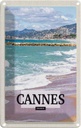 Blechschild 18x12 cm Cannes France Meer Strand Geschenk Bildmotiv Reisemotiv Abenteuer Reisen Urlaub