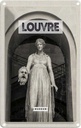 Blechschild 18x12 cm Louvre Museum Reiseziel Tourism Retro Bildmotiv Reisemotiv Abenteuer Reisen Urlaub