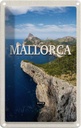 Blechschild 18x12 cm Mallorca Spain Meer Berge Retro Bildmotiv Reisemotiv Abenteuer Reisen Urlaub