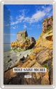 Blechschild 18x12 cm Moint-Saint-Michel Reiseziel Tourismus Bildmotiv Reisemotiv Abenteuer Reisen Urlaub