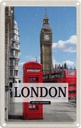 Blechschild 18x12 cm London Telephone Retro Geschenk Bildmotiv Reisemotiv Abenteuer Reisen Urlaub