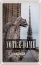 Blechschild 18x12 cm Notre-Dame de Paris Reiseziel Bildmotiv Reisemotiv Abenteuer Reisen Urlaub