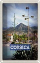 Blechschild 18x12 cm Corsica France Frankreich Panorama Abenteuer Reisen Urlaub