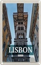 Blechschild 18x12 cm Lisbon Portugal Retro Tourismus Bildmotiv Reisemotiv Abenteuer Reisen Urlaub