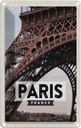 Blechschild 18x12 cm Paris France Reiseziel Tourismus Bildmotiv Reisemotiv Abenteuer Reisen Urlaub