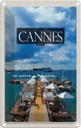 Blechschild 18x12 cm Cannes FranceRetro Bildmotiv Reisemotiv Abenteuer Reisen Urlaub