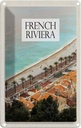 Blechschild 18x12 cm French Riviera Mittelmeerküste Bildmotiv Reisemotiv Abenteuer Reisen Urlaub