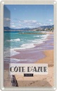 Blechschild 18x12 cm cote d'azur Frankreich Reiseziel Bildmotiv Reisemotiv Abenteuer Reisen Urlaub