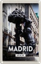 Blechschild 18x12 cm Madrid Spain Statue des Bären Bildmotiv Reisemotiv Abenteuer Reisen Urlaub