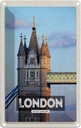 Blechschild 18x12 cm London UK Architektur Reiseziel Bildmotiv Reisemotiv Abenteuer Reisen Urlaub Häuser