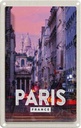 Blechschild 18x12 cm Paris Panorama Sonnenuntergang Bildmotiv Reisemotiv Abenteuer Reisen Urlaub