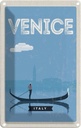 Blechschild 18x12 cm Venice Venedig malerisches Bild Bildmotiv Reisemotiv Abenteuer Reisen Urlaub