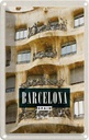 Blechschild 18x12 cm Barcelona Spanien Architeltur Bildmotiv Reisemotiv Abenteuer Reisen Urlaub