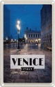 Blechschild 18x12 cm Venice Italien Urlaub Blick auf Nacht Bildmotiv Reisemotiv Abenteuer Reisen