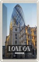 Blechschild 18x12 cm London United Architektur Kingdom Bildmotiv Reisemotiv Abenteuer Reisen Urlaub Häuser