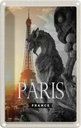 Blechschild 18x12 cm Paris Frankreich Eifelturm Drachen Abenteuer Reisen Urlaub