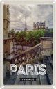 Blechschild 18x12 cm Paris Frankreich Eiffelturm Stadt Abenteuer Reisen Urlaub