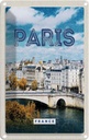 Blechschild 18x12 cm Paris Frankreich Trip Stadt Vintage Bildmotiv Reisemotiv Abenteuer Reisen Urlaub