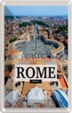 Blechschild 18x12 cm Rom Italien Petersplatz Vatikan Bildmotiv Reisemotiv Abenteuer Reisen Urlaub