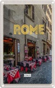 Blechschild 18x12 cm Rom Italien Restaurante Gebäude Bildmotiv Reisemotiv Abenteuer Reisen Urlaub