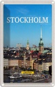 Blechschild 18x12 cm Stockholm Schweden Altstadt Reise Bildmotiv Reisemotiv Abenteuer Reisen Urlaub