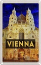 Blechschild 18x12 cm Wien Österreich Stephansdom Bildmotiv Reisemotiv Abenteuer Reisen Urlaub