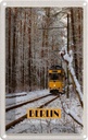 Blechschild 18x12 cm Berlin Deutschland Schnee Reise Bildmotiv Reisemotiv Abenteuer Reisen Urlaub