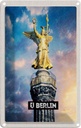 Blechschild 18x12 cm Berlin DE Alexanderplatz Siegessäule Bildmotiv Reisemotiv Abenteuer Reisen Urlaub