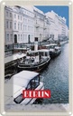 Blechschild 18x12 cm Berlin Deutschland BRD Bild Bildmotiv Reisemotiv Abenteuer Reisen Urlaub