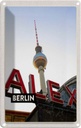 Blechschild 18x12 cm Berlin Deutschland Alexanderplatz Bildmotiv Reisemotiv Abenteuer Reisen Urlaub