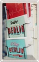 Blechschild 18x12 cm Berlin Deutschland Postkarte Bildmotiv Reisemotiv Abenteuer Reisen Urlaub
