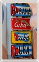 Blechschild 18x12 cm Cuba Karibik Havana Reiseziel Bildmotiv Reisemotiv Abenteuer Reisen Urlaub