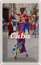Blechschild 18x12 cm Cuba Karibik Urlaub Afro tanz Festival bunt Bildmotiv Reisemotiv Abenteuer Reisen