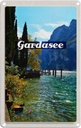 Blechschild 18x12 cm Gardasee ItalienSonne Bildmotiv Reisemotiv Abenteuer Reisen Urlaub