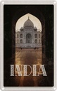 Blechschild 18x12 cm Indien Tempel Hinduismus Neu Delhi Bildmotiv Reisemotiv Abenteuer Reisen Urlaub