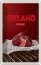 Blechschild 18x12 cm Irland bestes rotes Steak im Ofen Abenteuer Reisen Urlaub