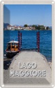 Blechschild 18x12 cm Lago Maggiore Luxus Insel Meer Bildmotiv Reisemotiv Abenteuer Reisen Urlaub