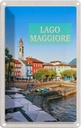Blechschild 18x12 cm Lago Maggiore Gebäude Meer Schirm Bildmotiv Reisemotiv Abenteuer Reisen Urlaub
