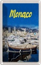 Blechschild 18x12 cm Monaco Frankreich Yacht Strand Meer Abenteuer Reisen Urlaub