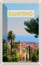 Blechschild 18x12 cm Sanremo Italien Reise Sonne Sommer Bildmotiv Reisemotiv Abenteuer Reisen Urlaub