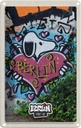 Blechschild 18x12 cm Berlin Liebe Urlaub Graffiti Kunst Street Art Bildmotiv Reisemotiv Abenteuer Reisen