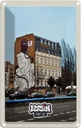 Blechschild 18x12 cm Berlin Zusammenhalt GraffitiKurztrip Bildmotiv Reisemotiv Abenteuer Reisen Urlaub