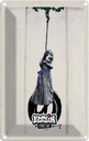 Blechschild 18x12 cm Berlin Street Urlaub Art schwarz weiß Kunst Bildmotiv Reisemotiv Abenteuer Reisen