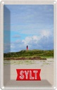 Blechschild 18x12 cm Sylt Insel Deutschland Leuchtturm Bildmotiv Reisemotiv Abenteuer Reisen Urlaub